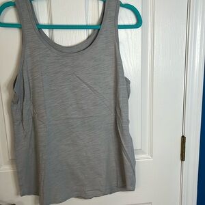 BELLE beach NWOT by Kim gravel slub Nick scoop neck, tank top size medium